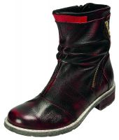 Miccos Stiefel schwarz rot